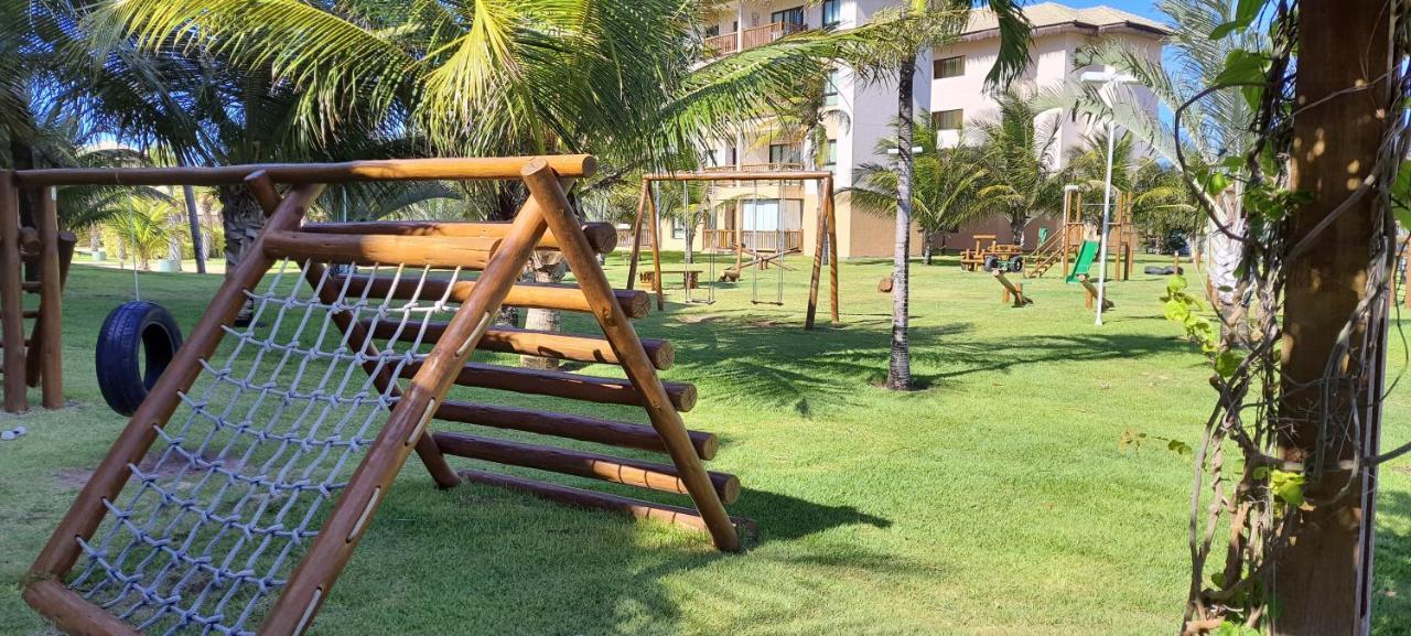 Paraiso Frente Mar!! 04 Pessoas-Pe Na Areia Vg Sun Cumbuco-Hidro, Sauna, Academia, Piscina,Cozinha Completa, Wifi, Parquinho Infantil Eksteriør billede